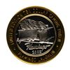 Image 1 : .999 Fine Silver Flamingo Casino Laughlin, NV $10 Limited Edition Gaming Token