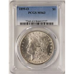 1899-O $1 Morgan Silver Dollar Coin PCGS MS63