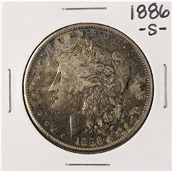 1886-S $1 Morgan Silver Dollar Coin