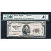 Image 1 : 1929 $5 Eureka, Nevada CH# 11784 SERIAL #1 National Currency Note PMG Choice XF4