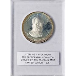 1967 Limited Edition Sterling Silver Proof Presidential Medal