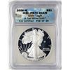 Image 1 : 2006-W $1 Proof American Silver Eagle Coin ICG PR70 DCAM