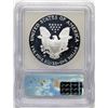 Image 2 : 2006-W $1 Proof American Silver Eagle Coin ICG PR70 DCAM