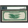 Image 2 : 1918 $1 Federal Reserve Bank Note Cleveland Fr.720 PMG Choice Uncirculated 64