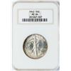 Image 1 : 1942 Walking Liberty Half Dollar Coin NGC MS64