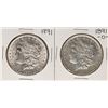 Image 1 : Lot of 1891 & 1891-O $1 Morgan Silver Dollar Coins