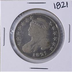 1821 Capped Bust Half Dollar Coin