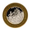Image 1 : .999 Fine Silver Foxwoods Resort Casino $10 Limited Edition Gaming Token