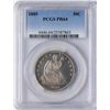 Image 1 : 1885 Proof Seated Liberty Half Dollar Coin PCGS PR64