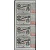 Image 1 : Uncut Sheet of (4) State of Louisiana Baby Bond Obsolete Notes