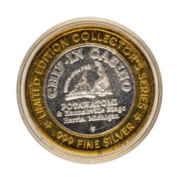 .999 Fine Silver Stardust Las Vegas, Nevada $10 Limited Edition Gaming Token