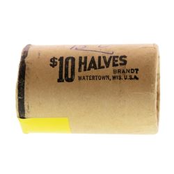 Original Bank Roll of (20) Brilliant Uncirculated 1963-D Franklin Half Dollar Co