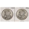 Image 1 : Lot of (2) 1900 $1 Morgan Silver Dollar Coins