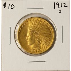 1912-S $10 Indian Head Eagle Gold Coin