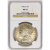 Image 1 : 1884-O $1 Morgan Silver Dollar Coin NGC MS63 Nice Toning