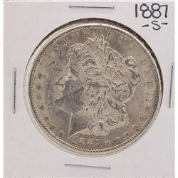 1887-S $1 Morgan Silver Dollar Coin