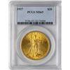 Image 1 : 1927 $20 St. Gaudens Double Eagle Gold Coin PCGS MS65