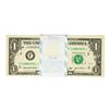 Image 1 : Pack of (100) Consecutive 2003A $1 Federal Reserve STAR Notes Atlanta