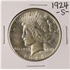 Image 1 : 1924-S $1 Peace Silver Dollar Coin
