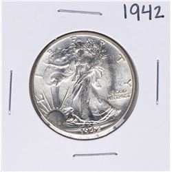 1942 Walking Liberty Half Dollar Coin