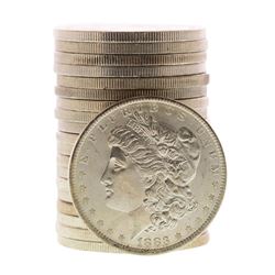 Roll of (20) Brilliant Uncirculated 1883-O $1 Morgan Silver Dollar Coins
