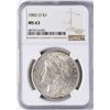 Image 1 : 1902-O $1 Morgan Silver Dollar Coin NGC MS63