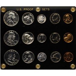 Lot of 1961-1963 (5) Coin Proof Sets