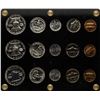 Image 2 : Lot of 1961-1963 (5) Coin Proof Sets