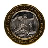 Image 1 : .999 Fine Silver Las Vegas Club $10 Limited Edition Gaming Token