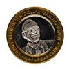 Image 2 : .999 Fine Silver Las Vegas Club $10 Limited Edition Gaming Token