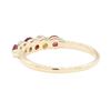 Image 3 : 14KT Yellow Gold 0.75 ctw Ruby and Diamond Ring