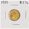 Image 1 : 1915 $2 1/2 Indian Head Quarter Eagle Gold Coin
