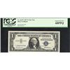 Image 1 : 1957 $1 Silver Certificate STAR Note PCGS Superb Gem New 68PPQ