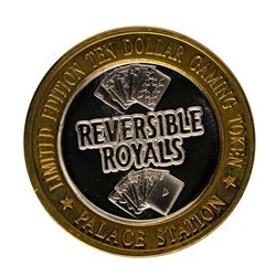 .999 Fine Silver Palace Station Las Vegas, Nevada $10 Limited Edition Gaming Tok
