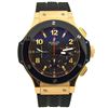 Image 1 : Hublot Mens Big Bang 18KT Rose Gold & Ceramic 44mm Black Fiber Dial Watch
