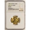 Image 1 : 2000 Austria 500 Shillings Birth of Christ Gold Coin NGC MS70