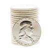 Image 1 : Roll of (20) Brilliant Uncirculated 1963 Franklin Half Dollar Coins