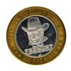 Image 2 : .999 Fine Silver Fremont Casino Las Vegas $10 Limited Edition Gaming Token
