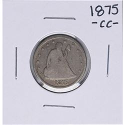 1875-CC Twenty Cent Piece Coin
