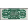 Image 2 : 1872 $50 State of South Carolina Revenue Bond Obsolete Note Low Serial Number