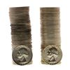 Image 1 : Lot of 1957-D & 1958-D Brilliant Uncirculated Washington Quarter Coin Rolls