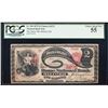 Image 1 : 1875 $2 Lazy Deuce Milford, MA National Currency Note PCGS Choice About New 55