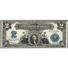 Image 1 : 1899 $2 Mini-Porthole Silver Certificate Note