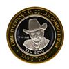 Image 2 : .999 Fine Silver Sam's Town Casino Las Vegas $10 Limited Edition Gaming Token