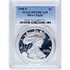 Image 1 : 1998-P $1 Proof American Silver Eagle Coin PCGS PR70DCAM