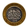 Image 1 : .999 Fine Silver Grand Casino $10 Limited Edition Gaming Token