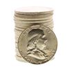 Image 1 : Roll of (20) Brilliant Uncirculated 1963-D Franklin Half Dollar Coins