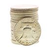 Image 2 : Roll of (20) Brilliant Uncirculated 1963-D Franklin Half Dollar Coins