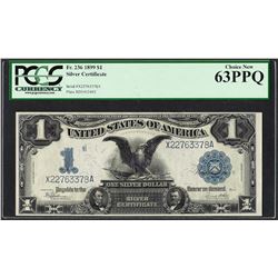 1899 $1 Black Eagle Silver Certificate Note Fr.236 PCGS Choice New 63PPQ