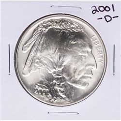 2001-D Commemorative American Buffalo Silver Coin
